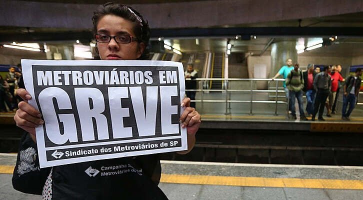 Metroviários de SP podem entrar em greve